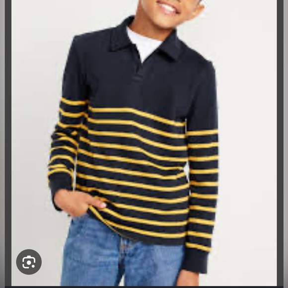 Old navy Boys French Rib-knit sweater with collar - Picture 1 of 5